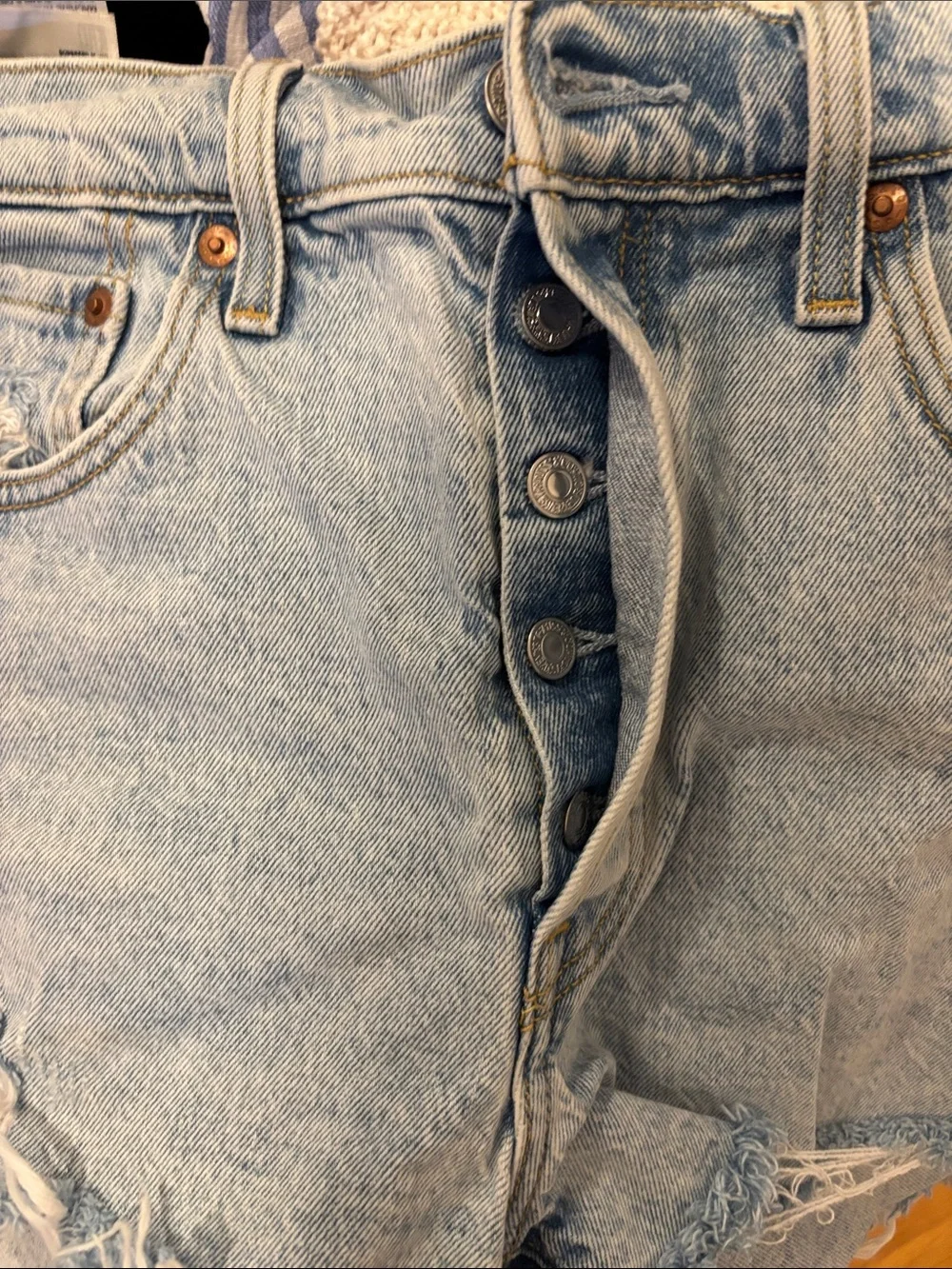Levi’s Denim Cutoff Shorts
